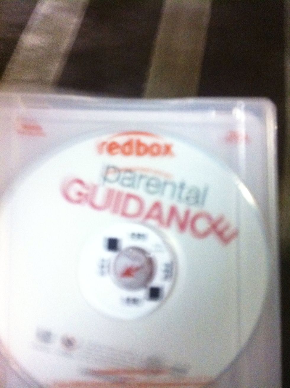 Get a couple movies from redbox. I got parental guidance and pitch perfect.