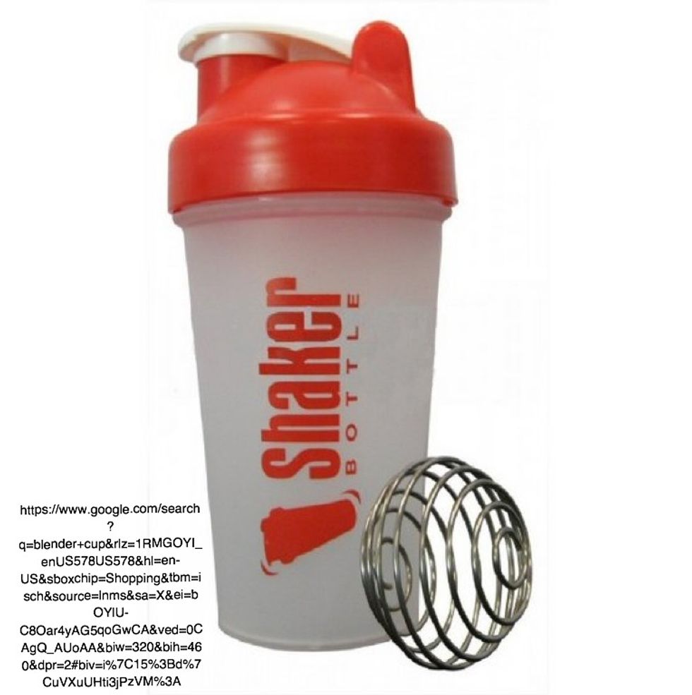 Get a cup that has a lid, and make sure you are able to shake it.