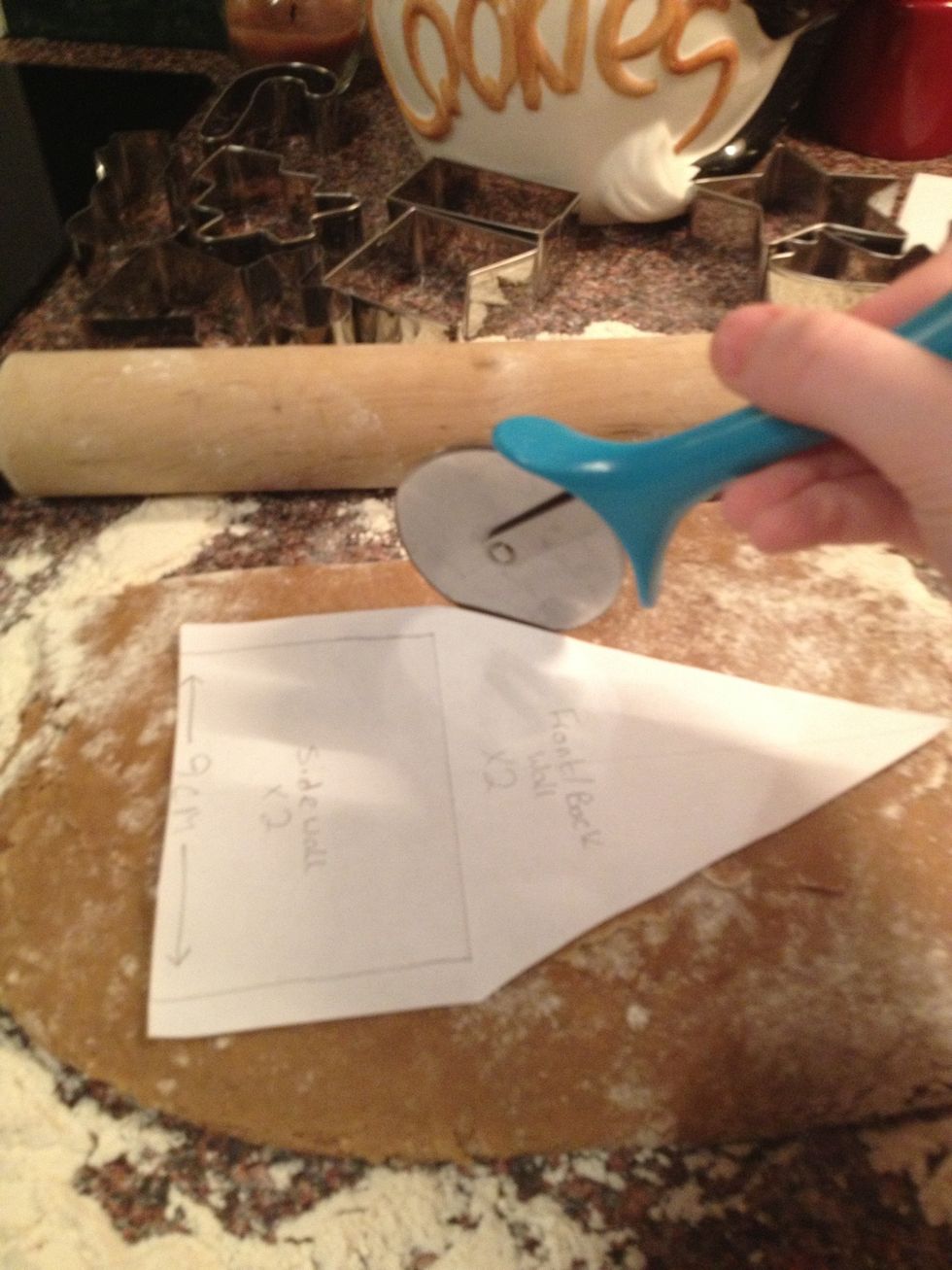 Get a cutting thing and get to work on they shapes!