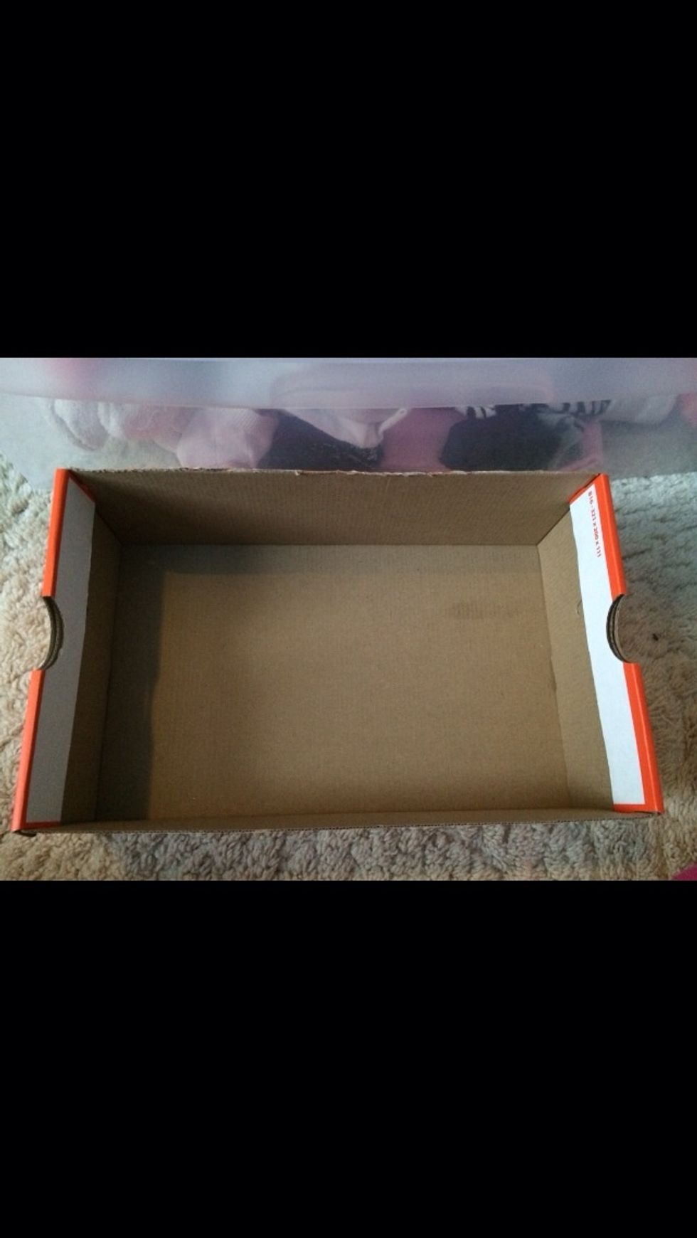 Get a larger shoe box.
