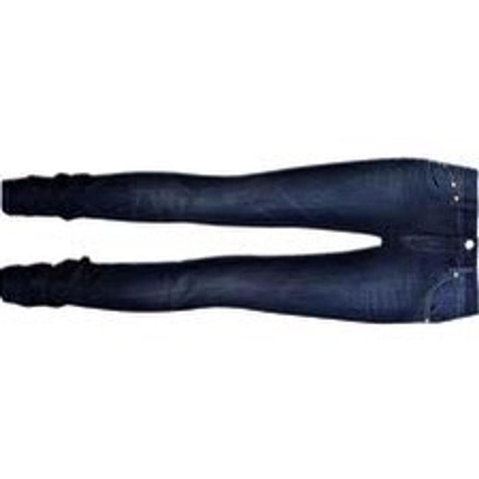 Get a pair of jeans and make sure you wash the,