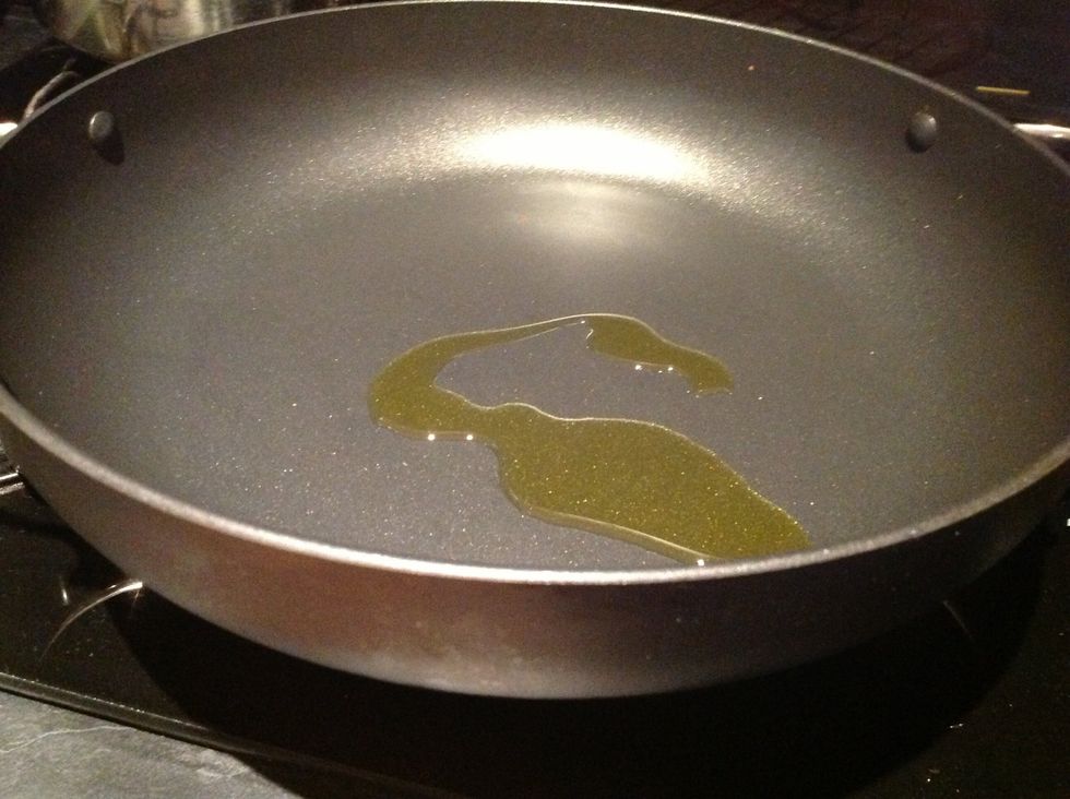 Get a pan out and oil the pan