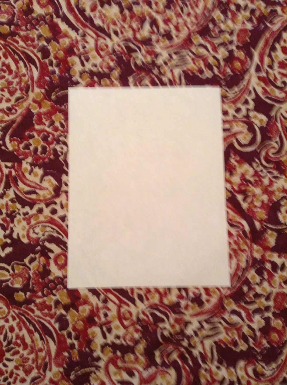 Get a piece of paper