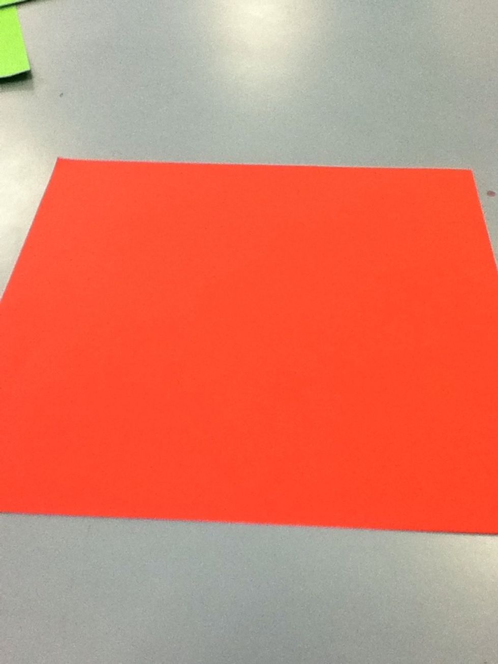 Get a piece of square paper