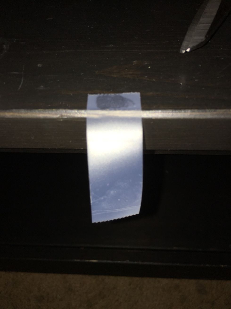 Get a piece of tape ready.