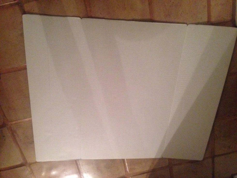 Get a poster board at an office supply store.