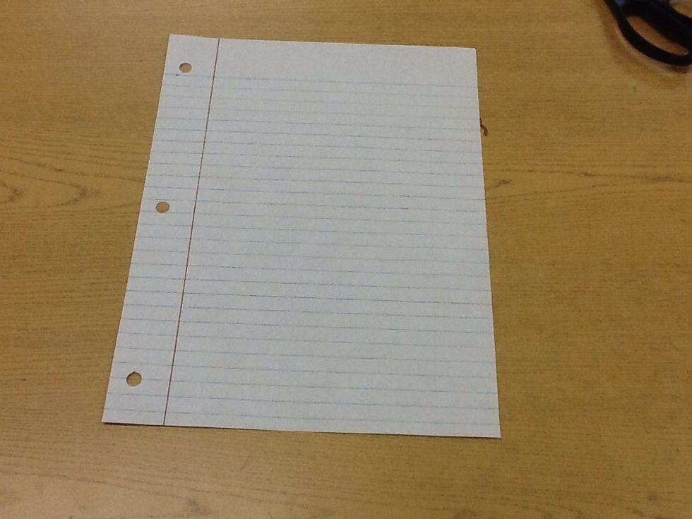 Get a regular piece of paper