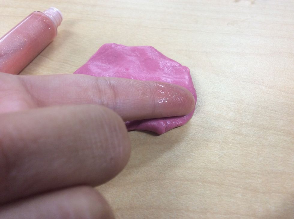 Get a scented lip gloss