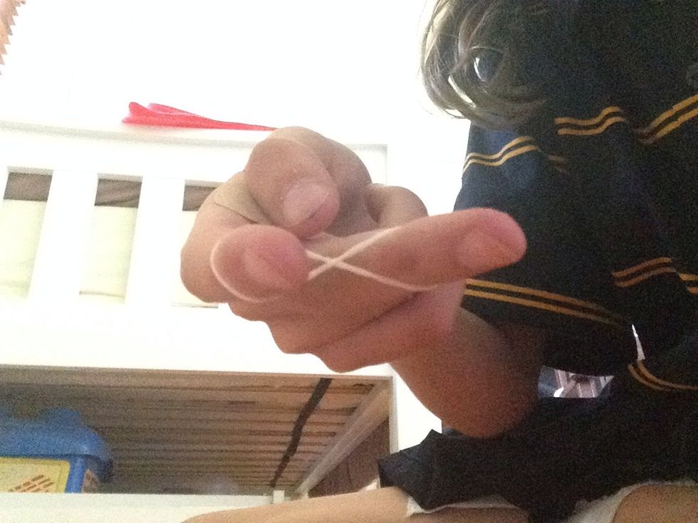 Get a single or 2 bands and twist.