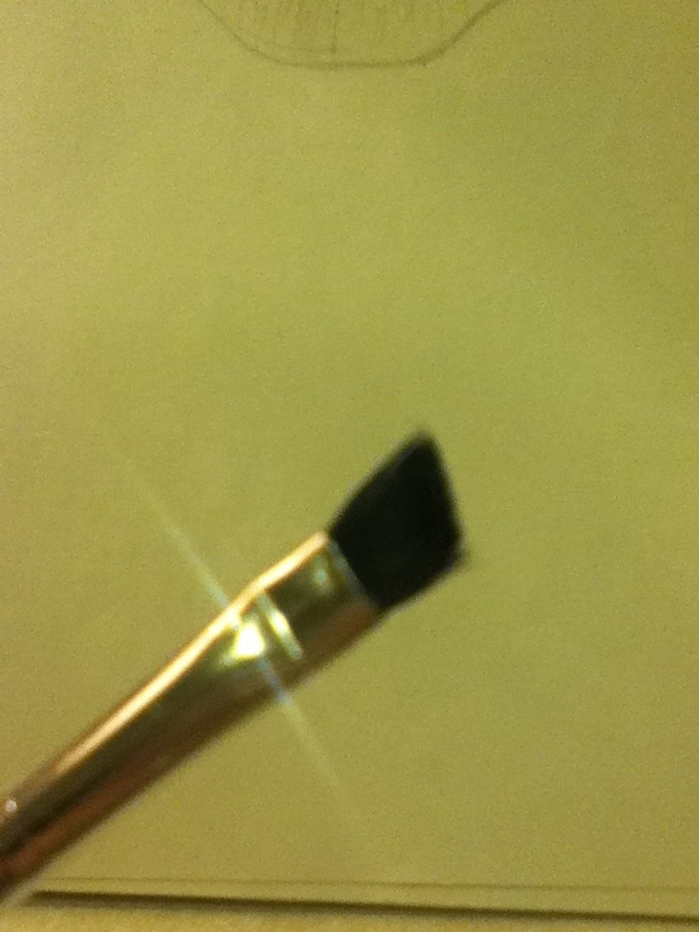 Get a small brush for the next part...