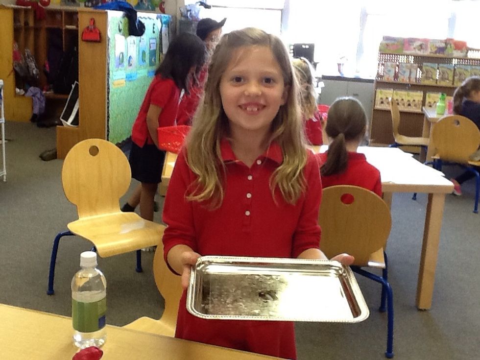 Get a tray.