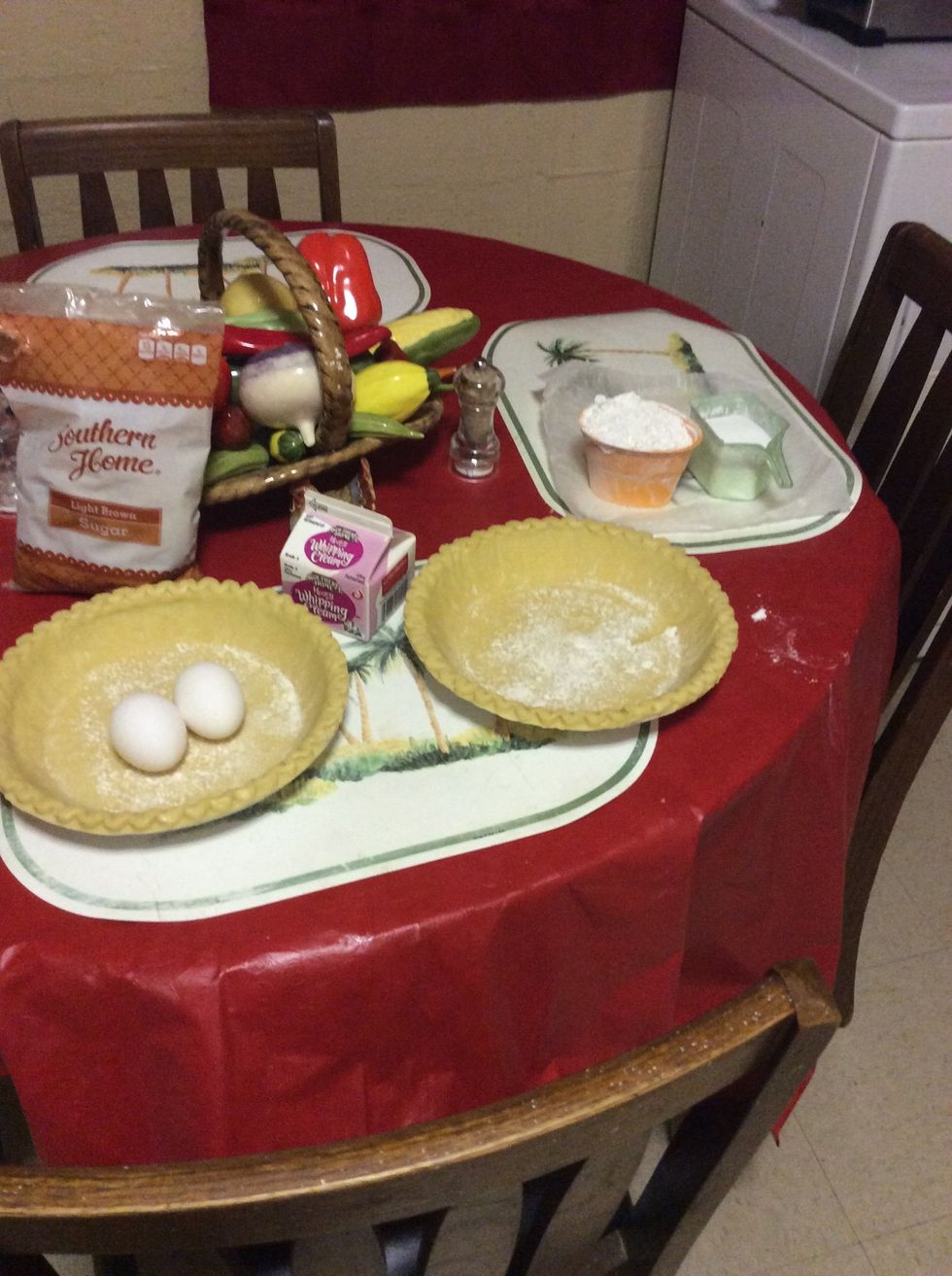 Get all ingredients ready