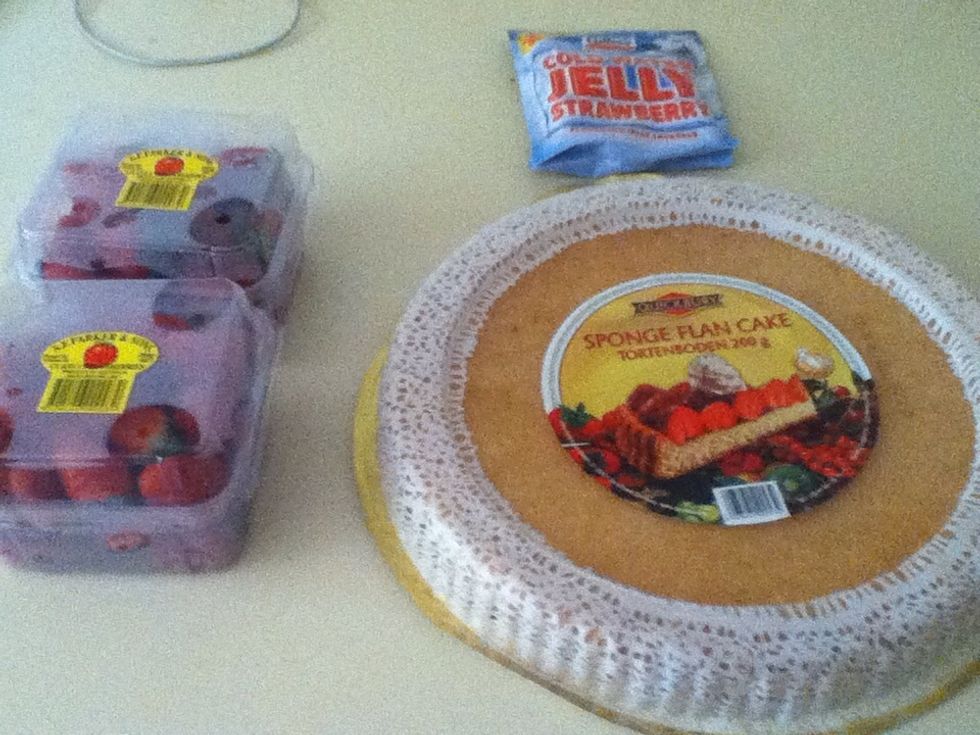 Get all of your ingredients ready.