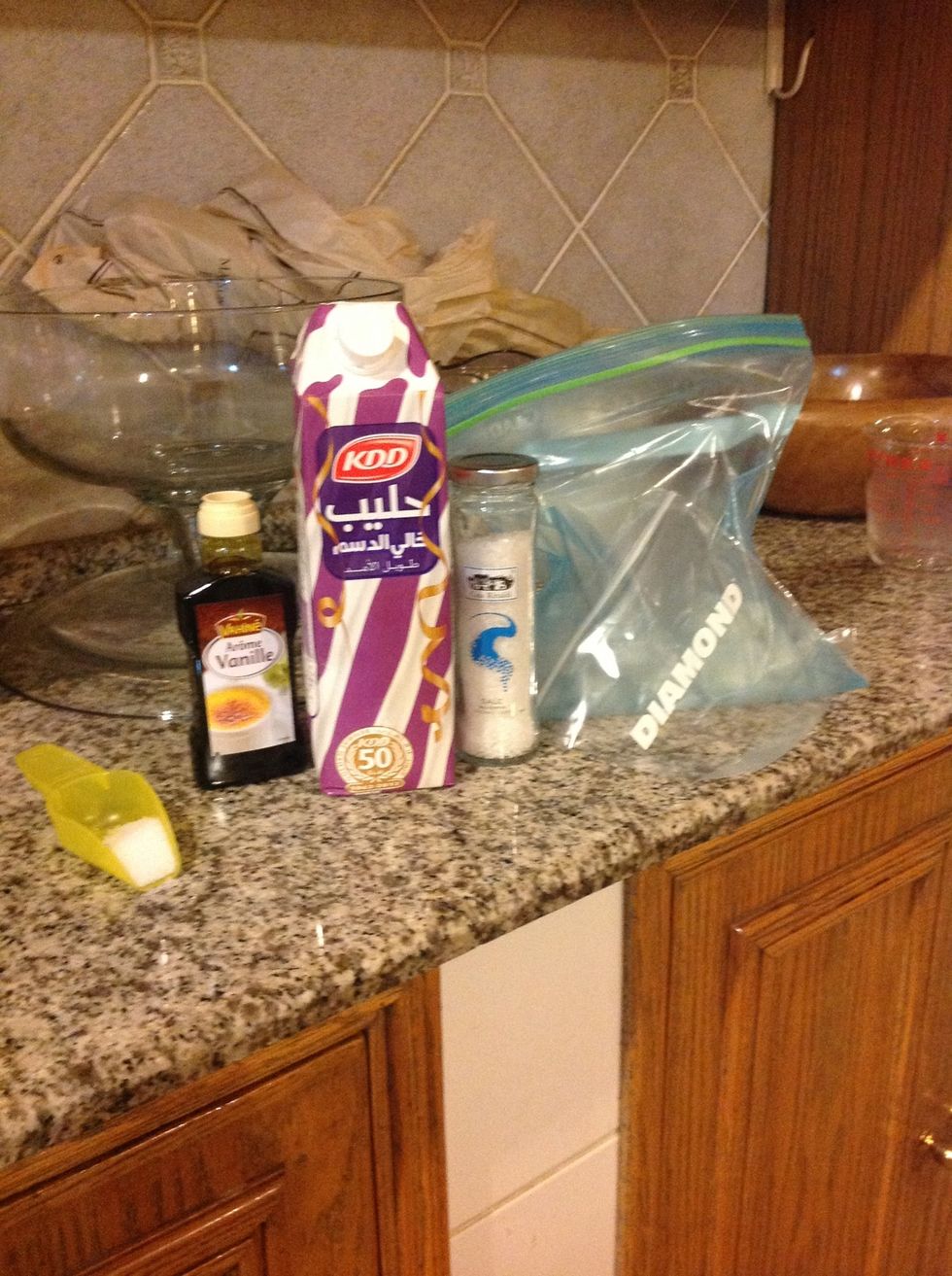 Get all of your ingredients together