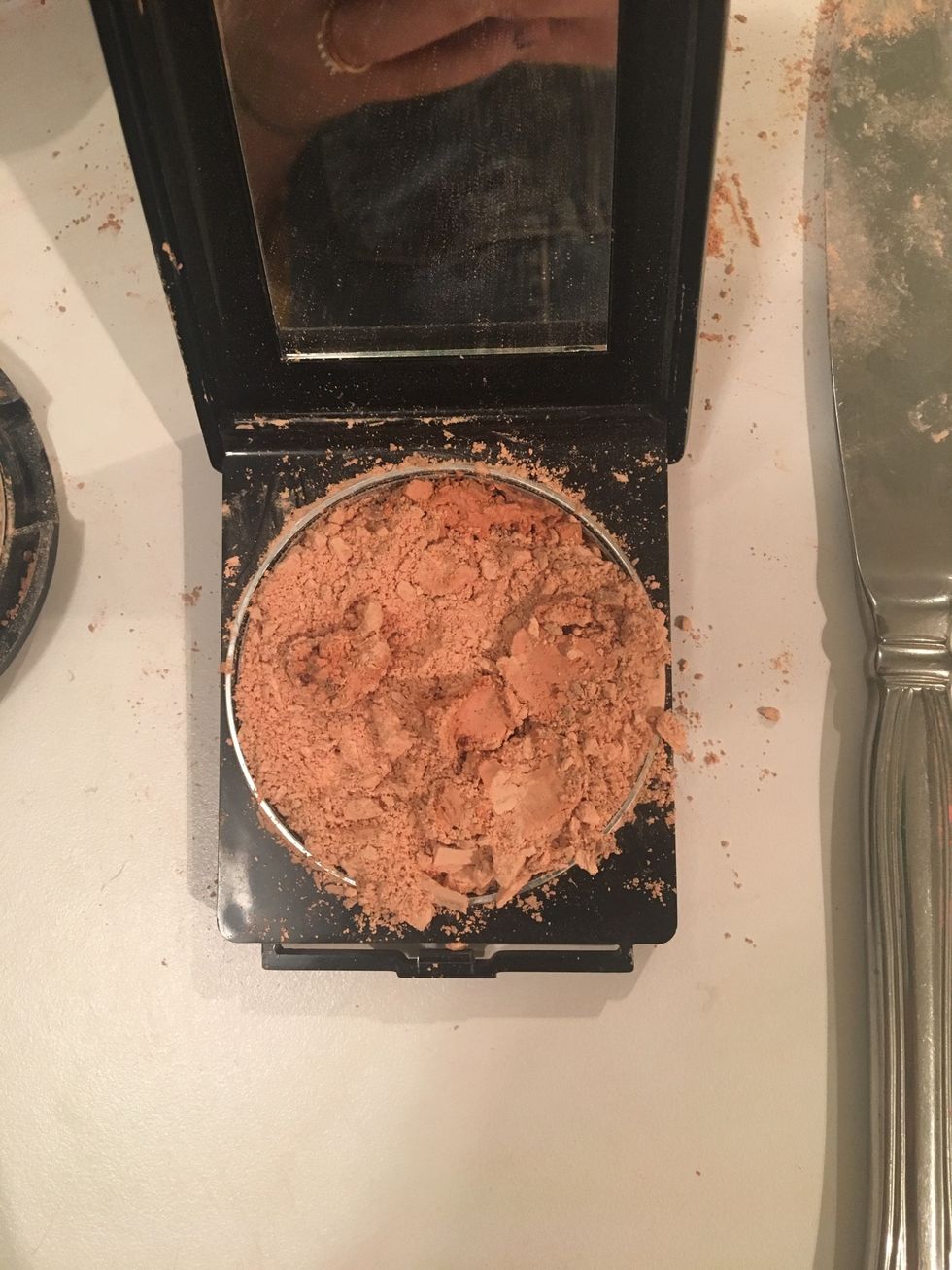 Get all of your powder together