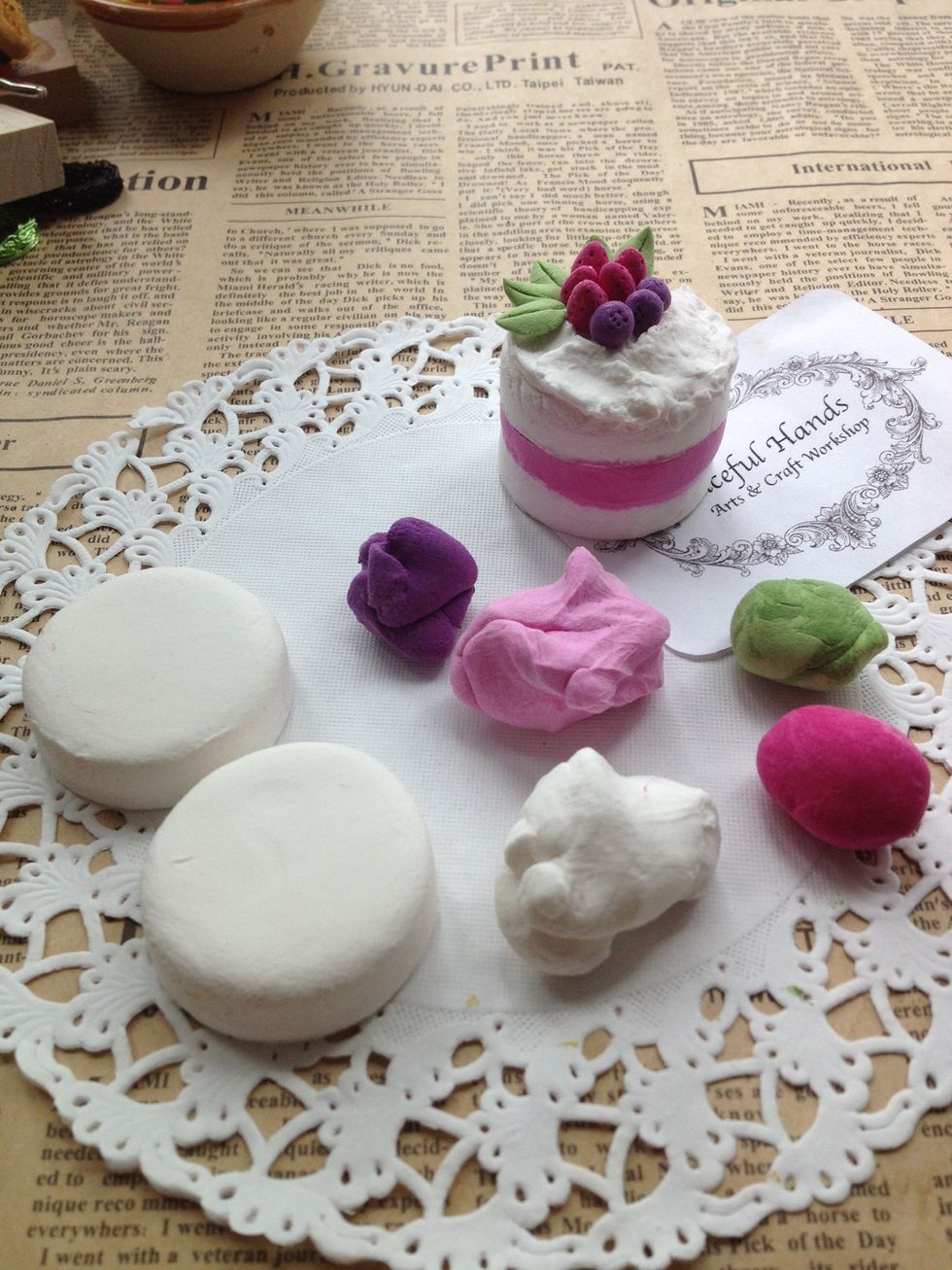 Get all the materials ready.