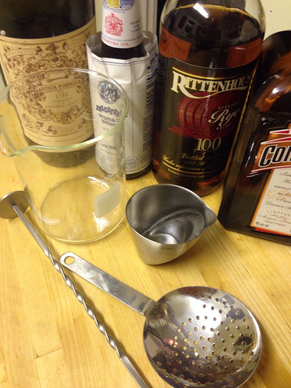 Get all the tools and spirits together.