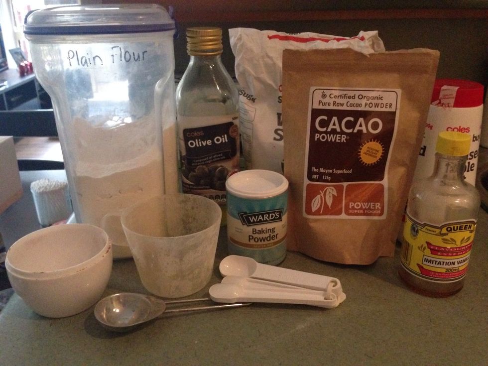Get all your ingredients ready