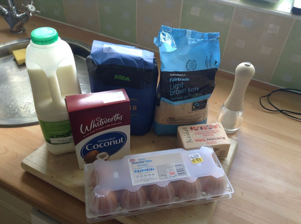 Get all your ingredients ready