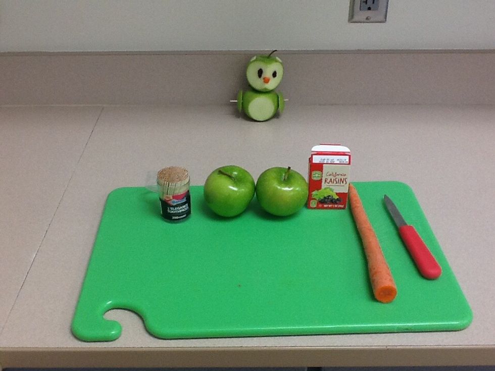 Get all your ingredients together