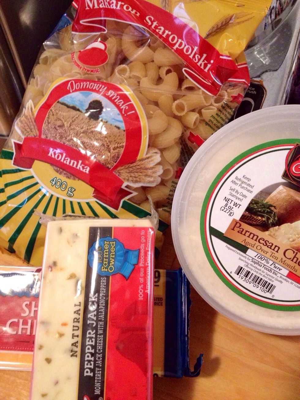 Get all your ingredients together.