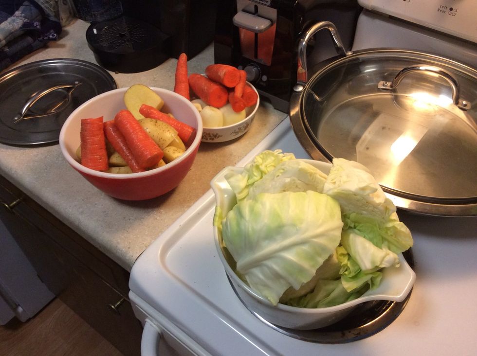 Get all your veggies chopped
