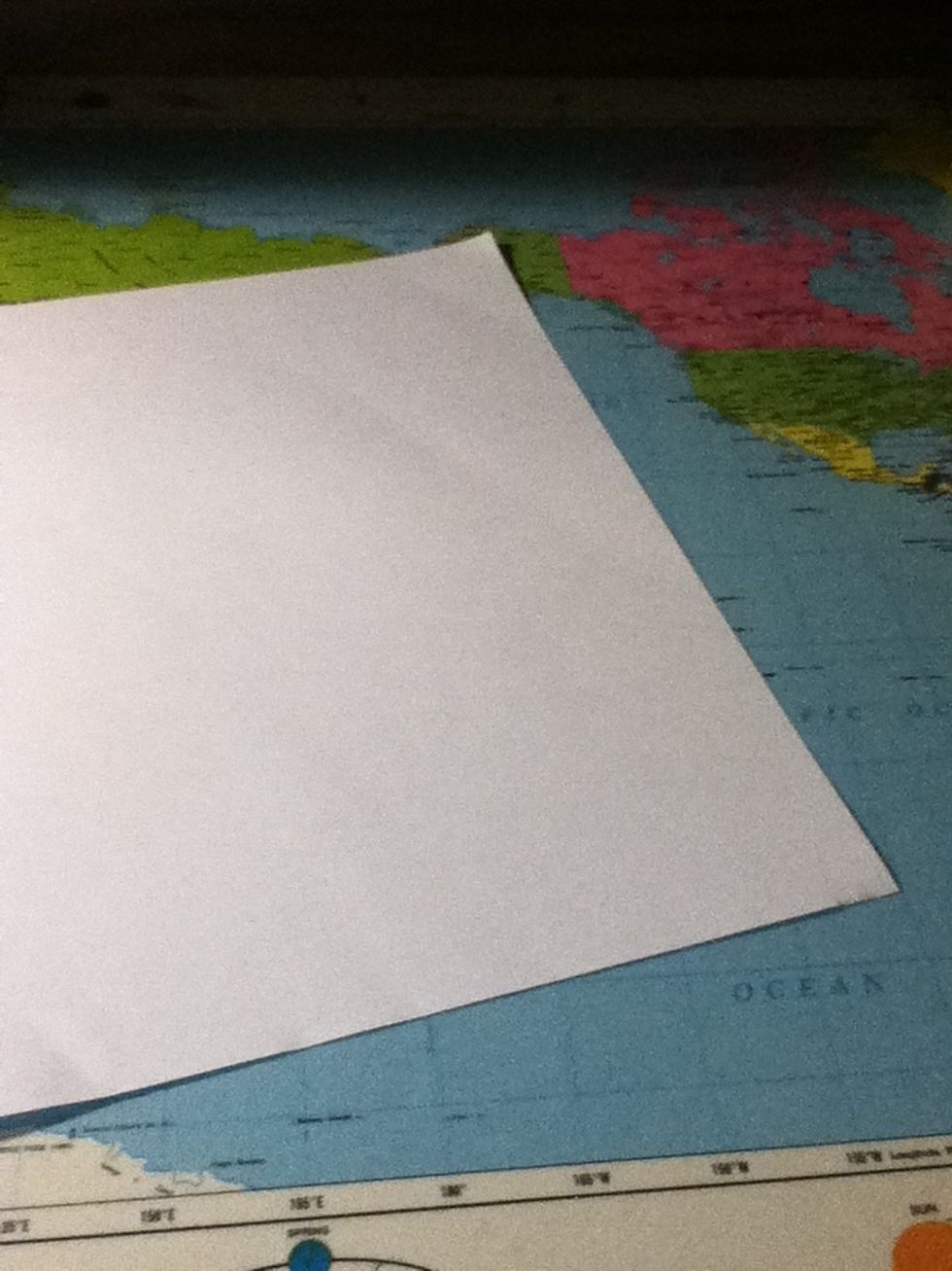 Get an A4 piece of paper