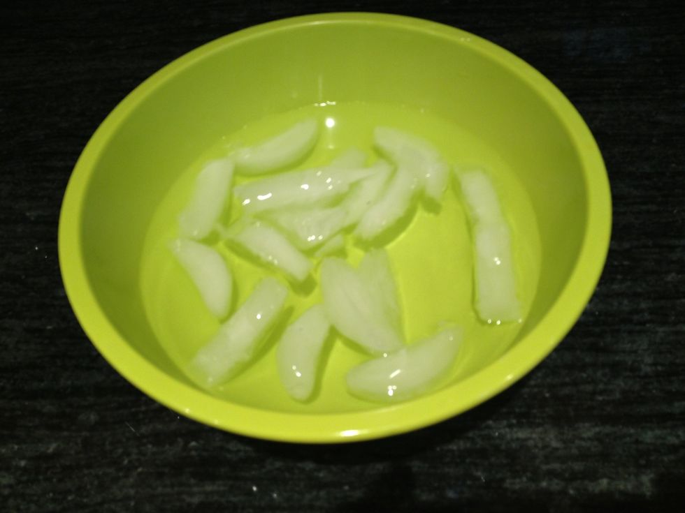 Get an ice bath ready.