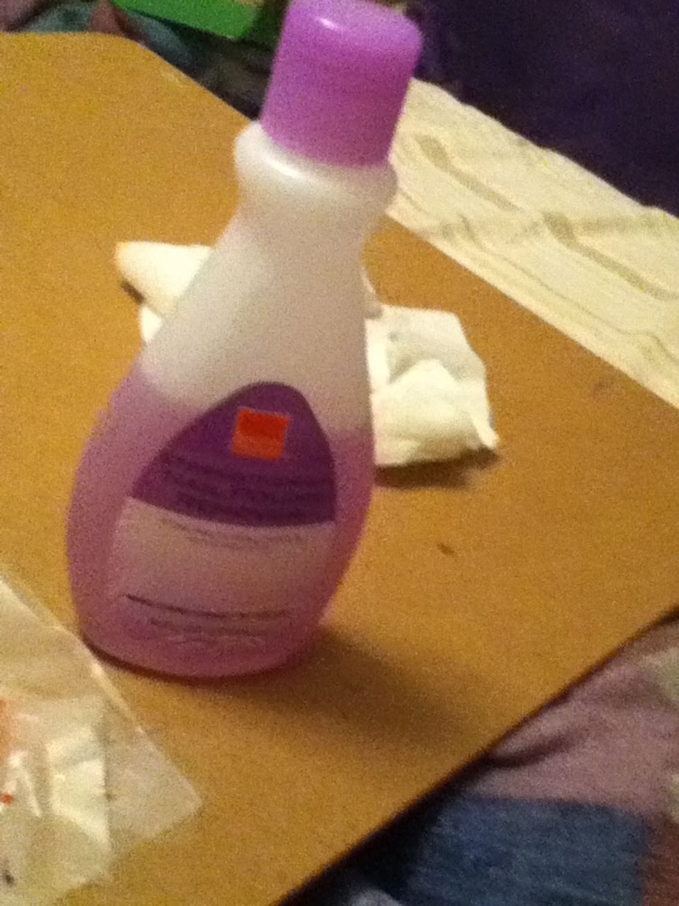 Get any excess polish off with nail polish remover :)