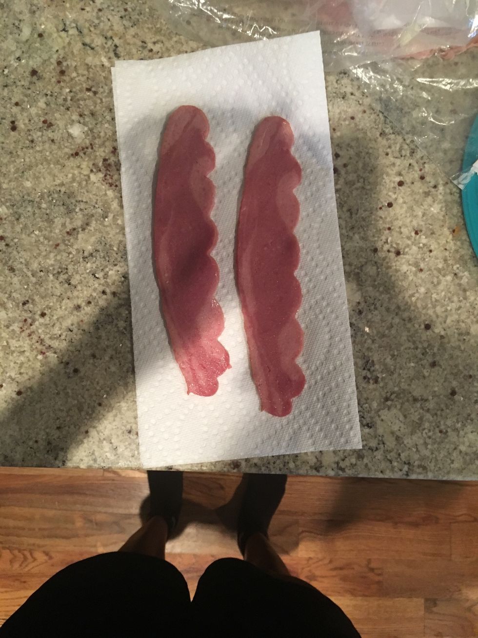 Get bacon ready