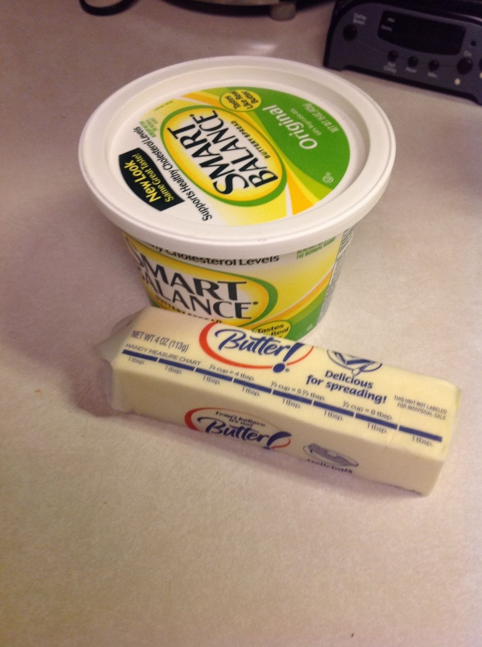 Get butter or margarine