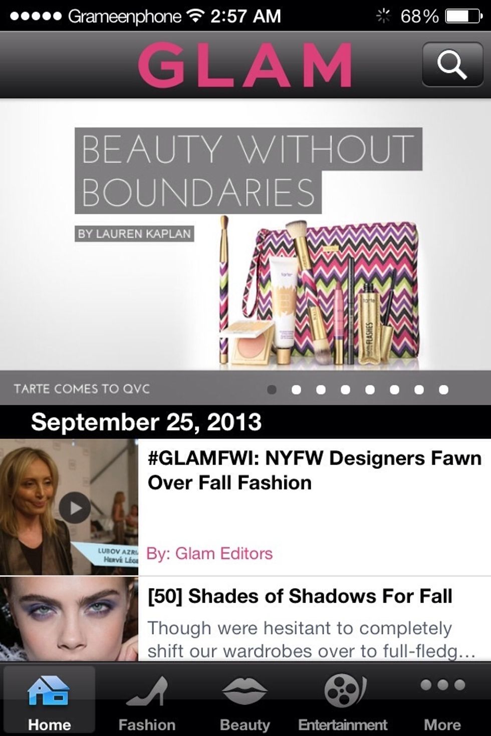 Get daily updates about the fashion world and also quick reviews about new makeups from esteemed sources.
