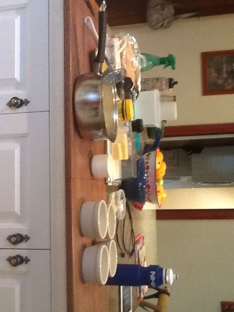 Get everything ready for serve.