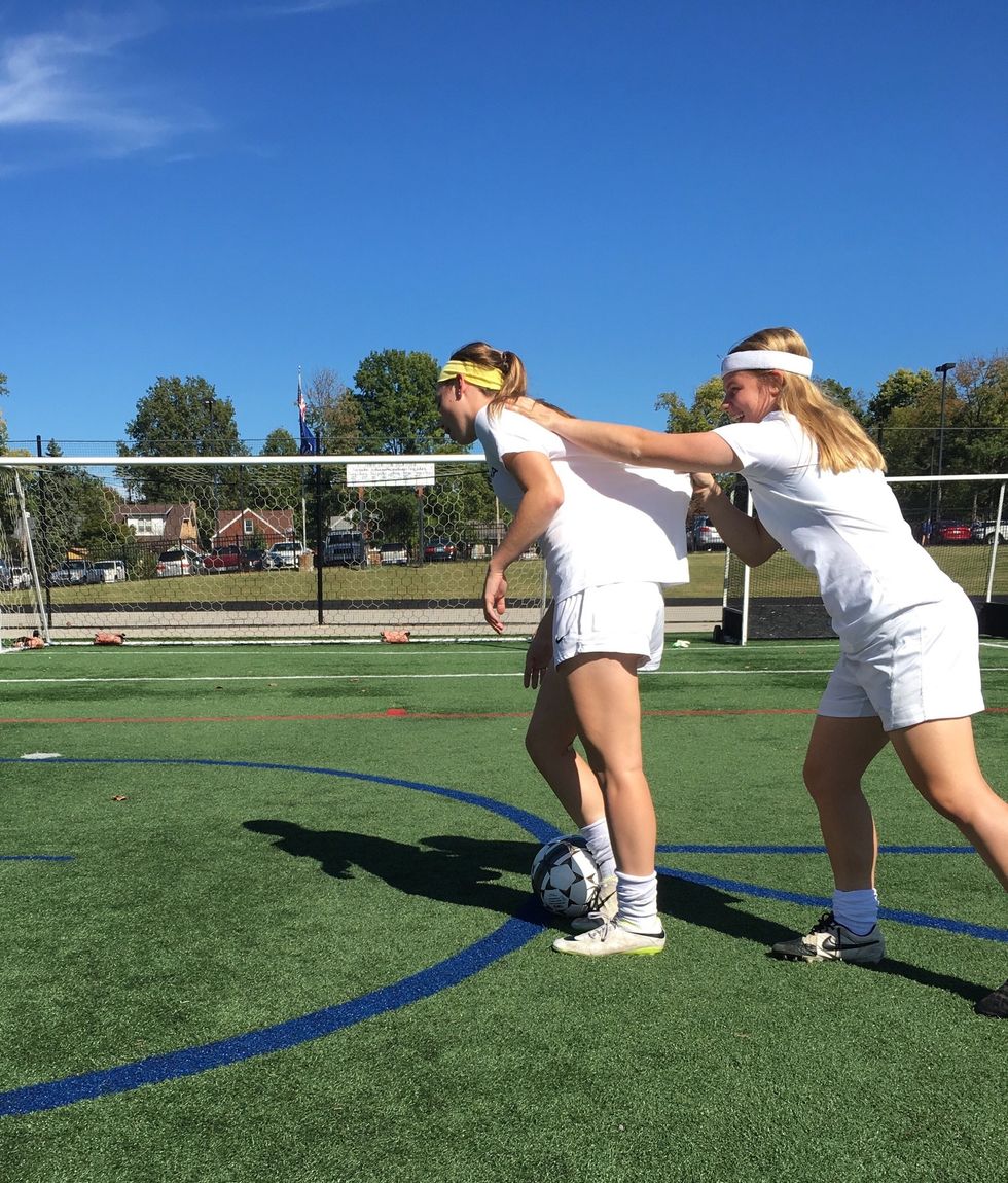 Get foulded inside the penalty box.