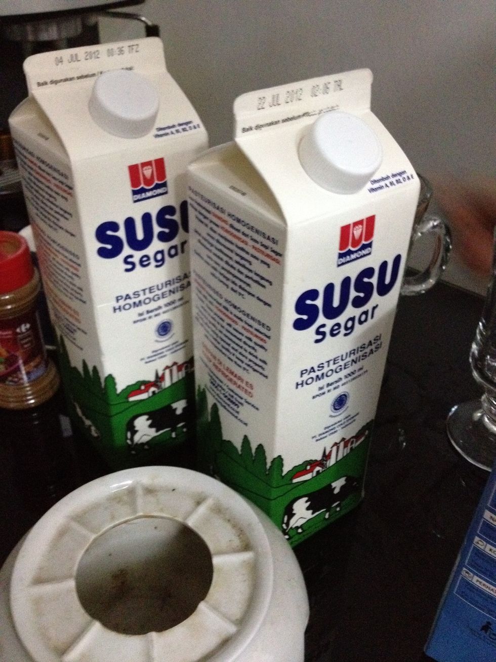 get fresh "pasteurized" milk