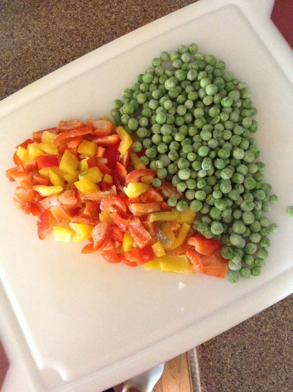 Get frozen veggies ready