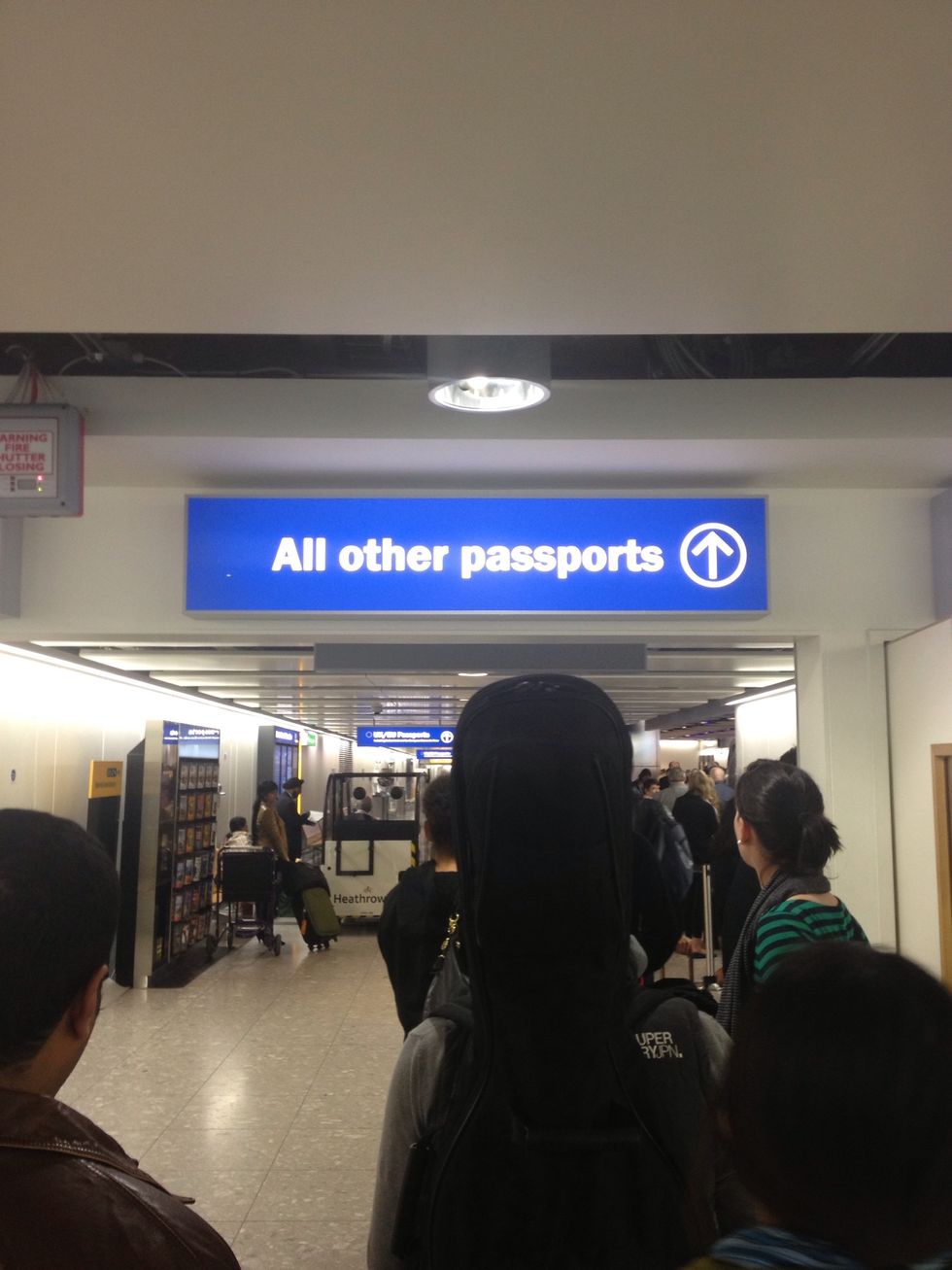 Get in line for "All Other Passports"