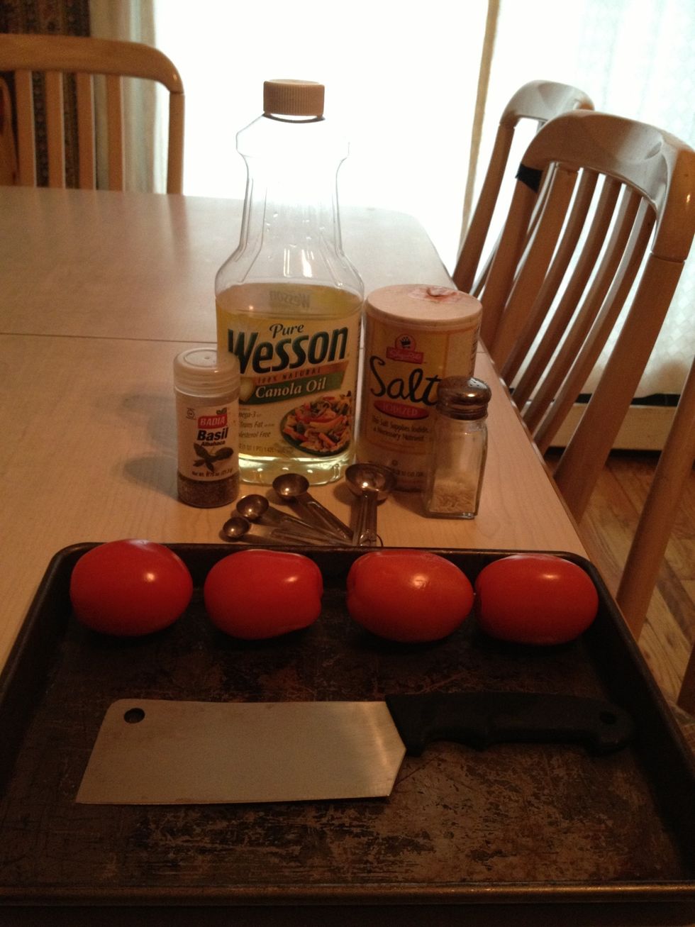 Get ingredients ready :)