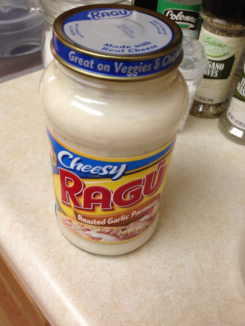 Get one jar of pasta sauce. Or make your own