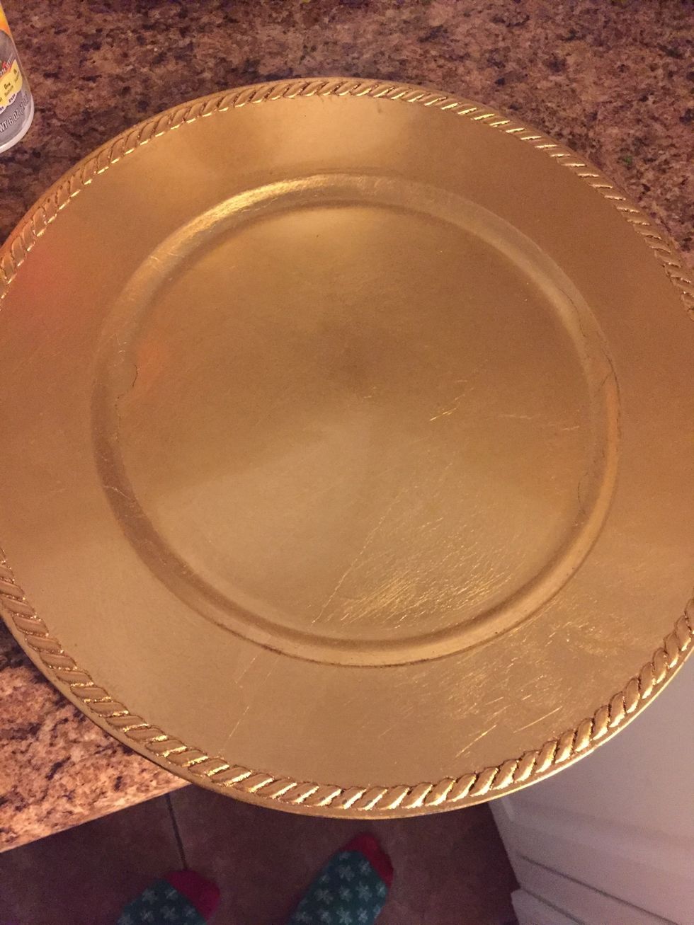 Get our plate ready.