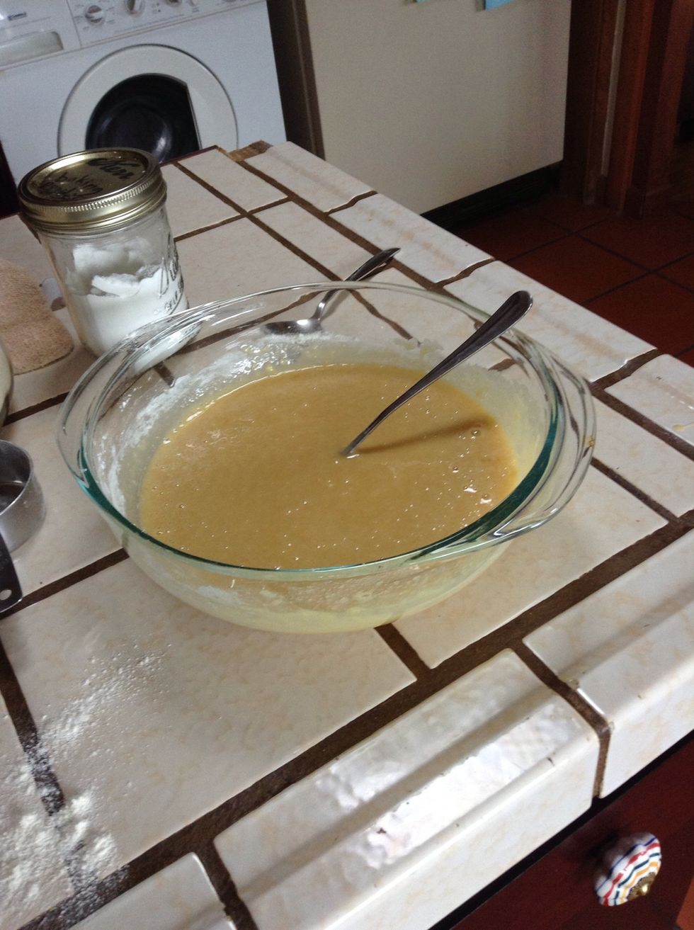 Get our your fresh pineapple or can of pineapple.