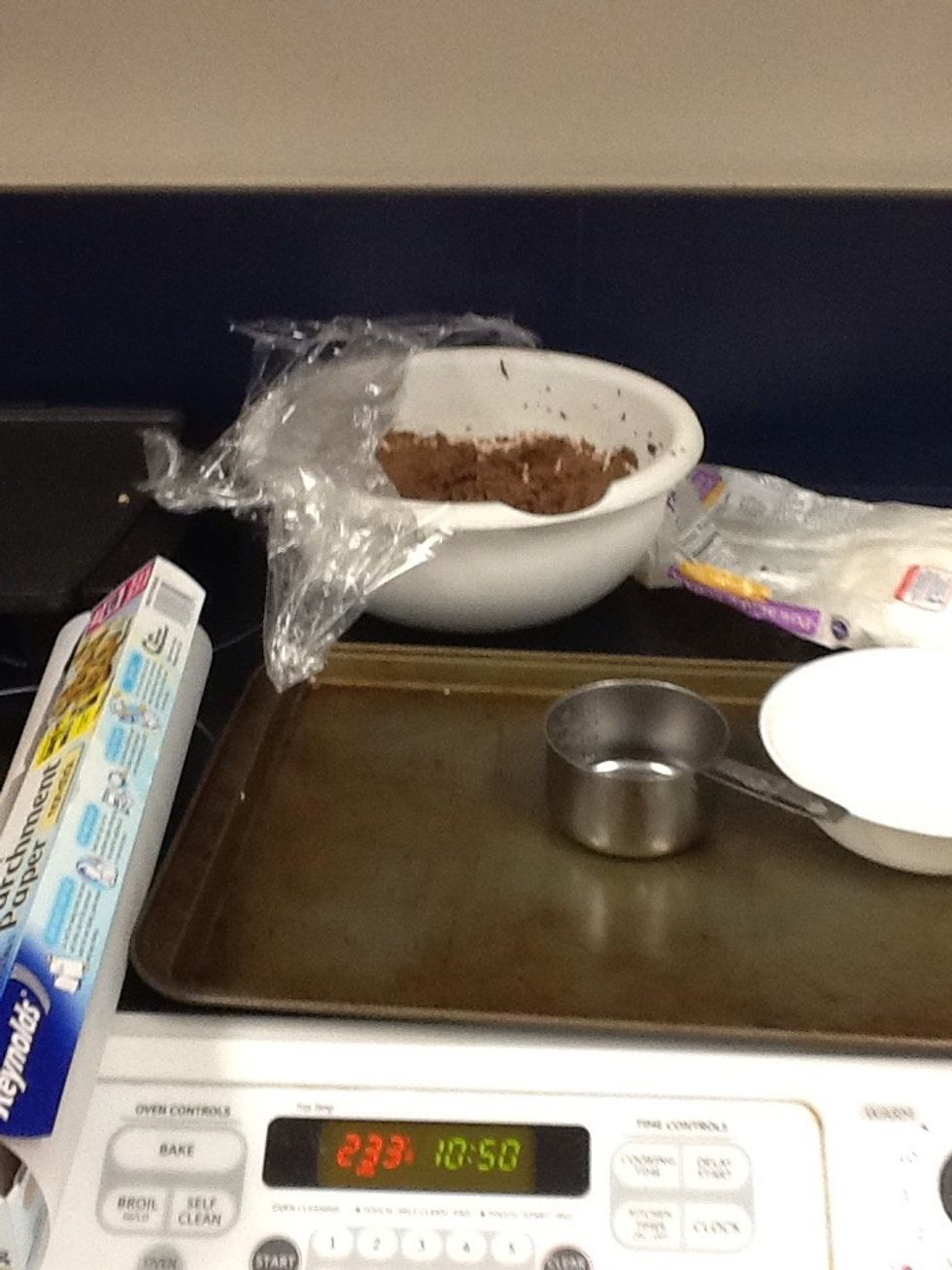 Get out all ingredients and utensils