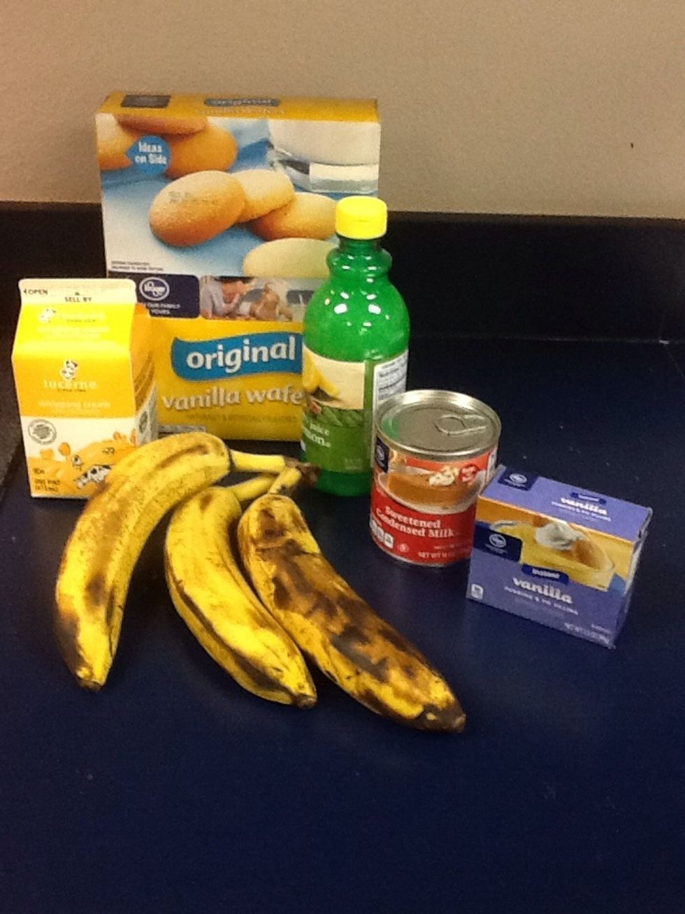 Get out all ingredients needed