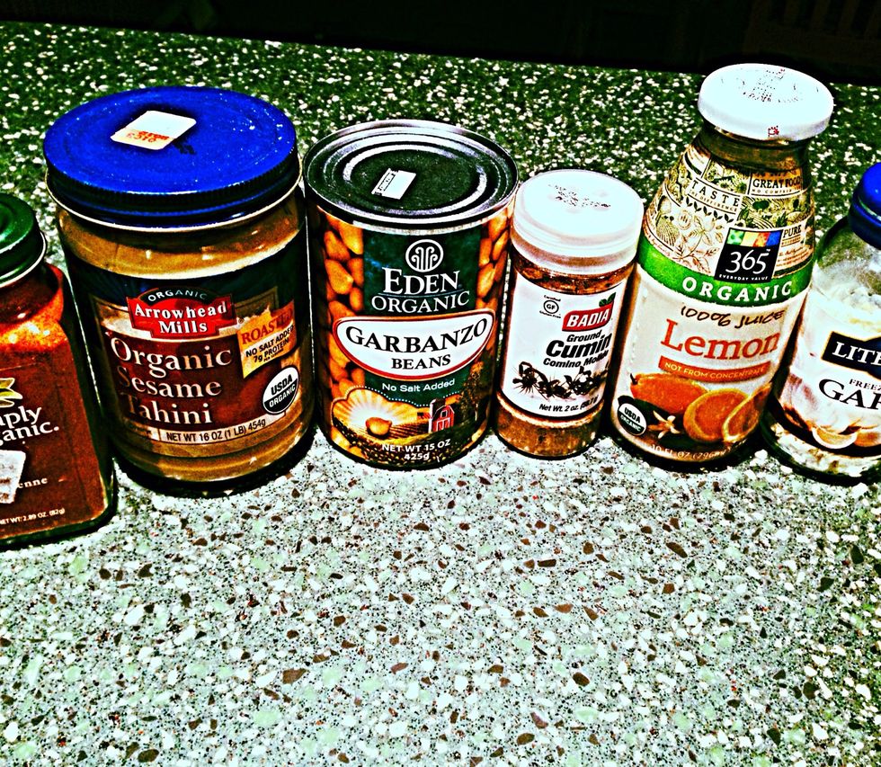 Get out all ingredients!