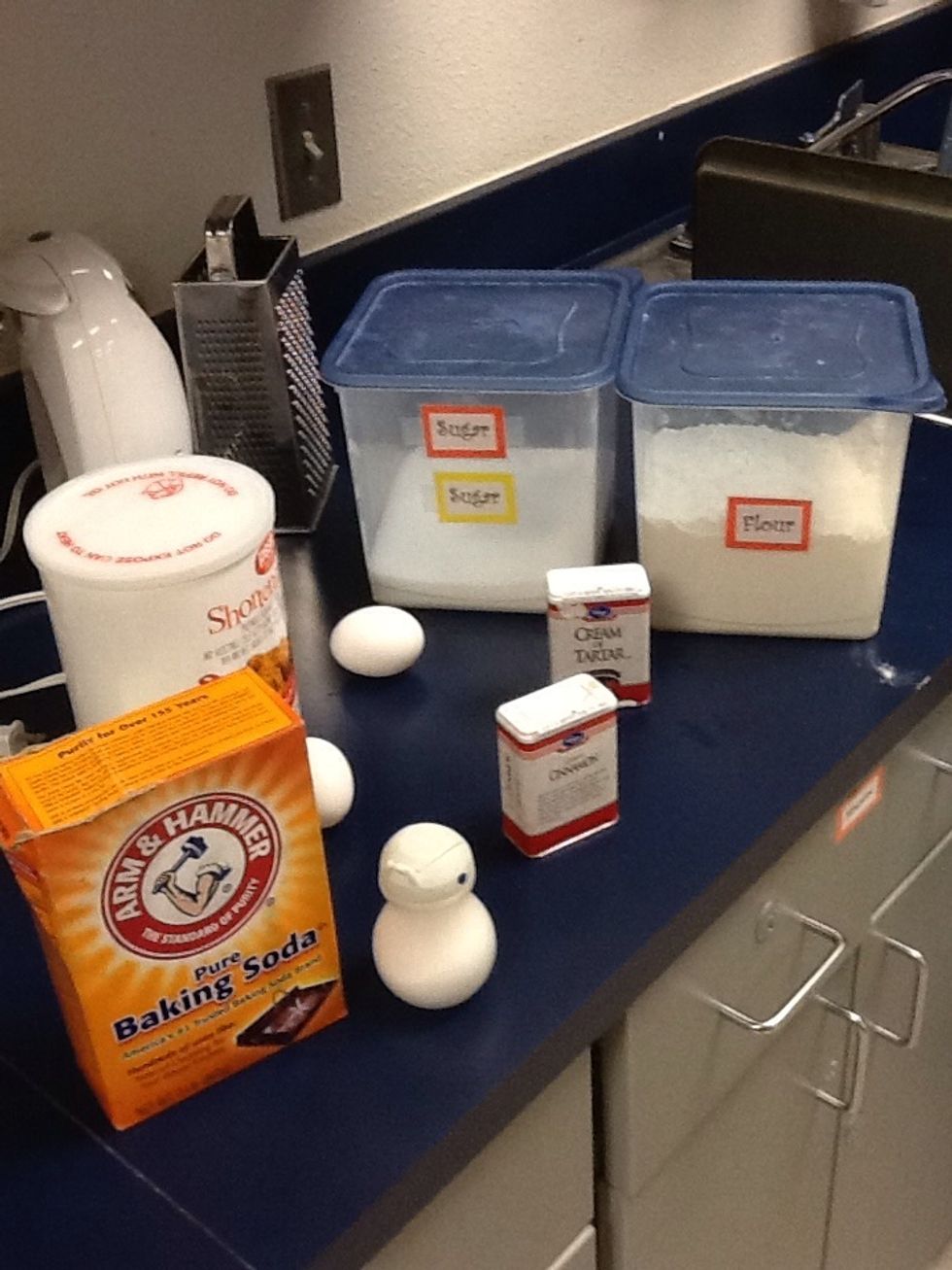 Get out ingredients