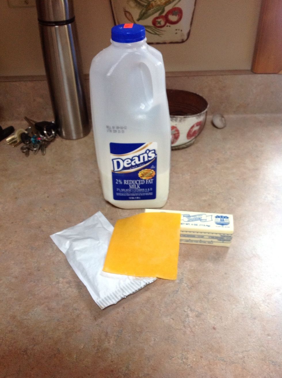 Get out the ingredients.