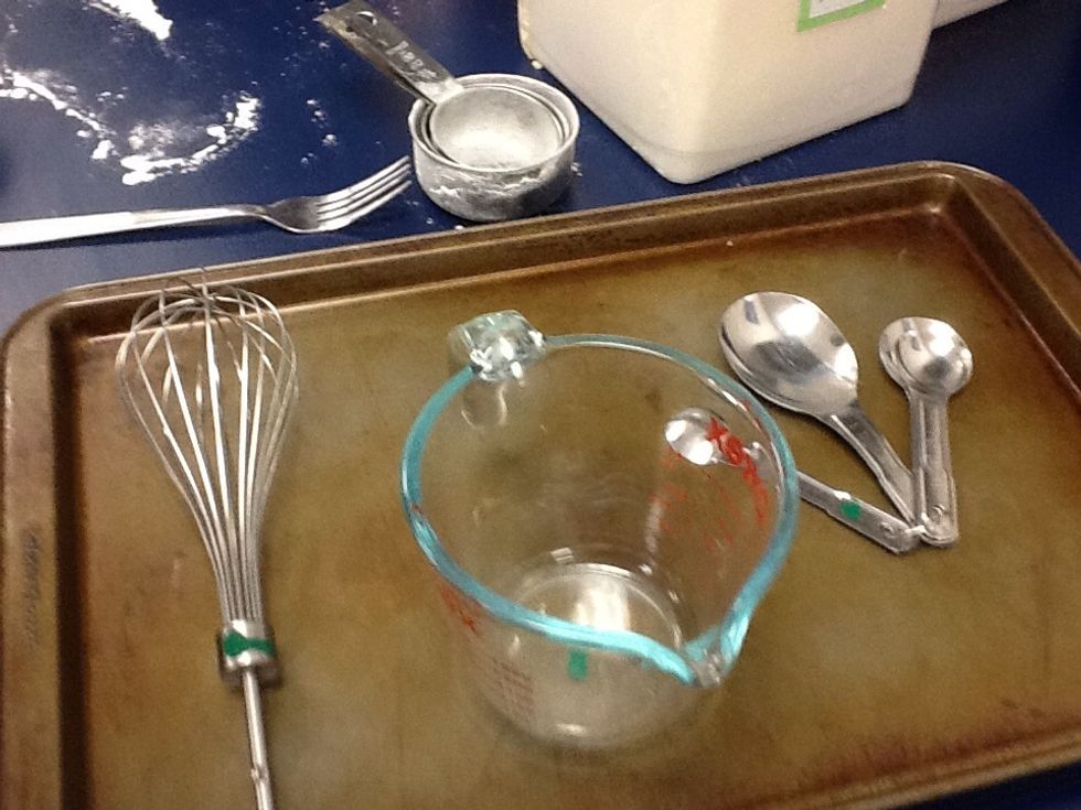 Get out the utensils