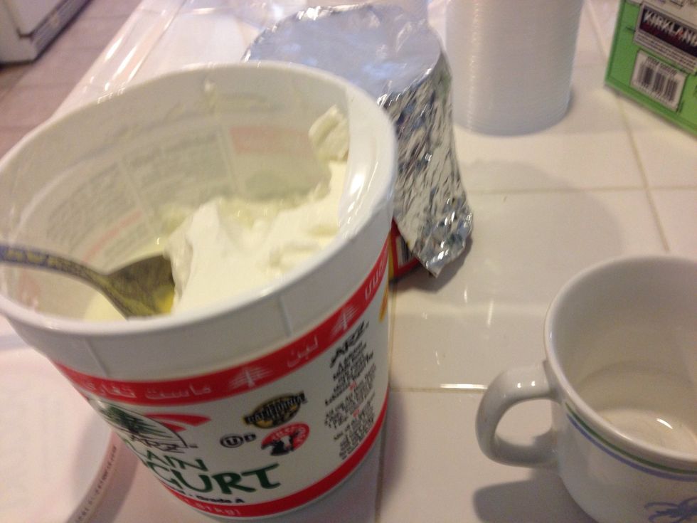 Get out the yogurt! Yum!