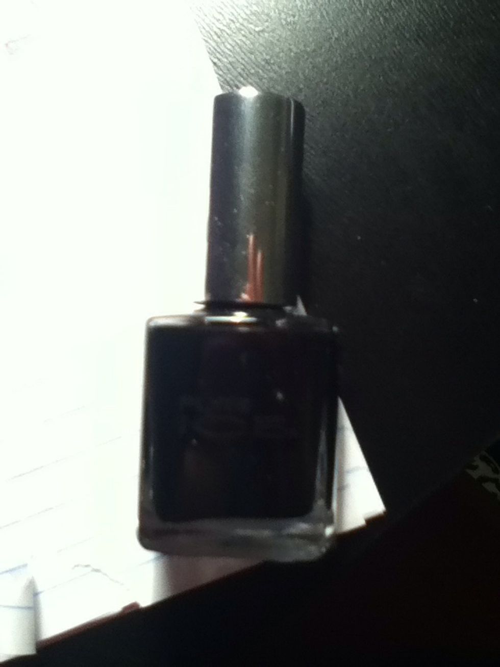 Get out your black for the background (Black Out Pure Ice)