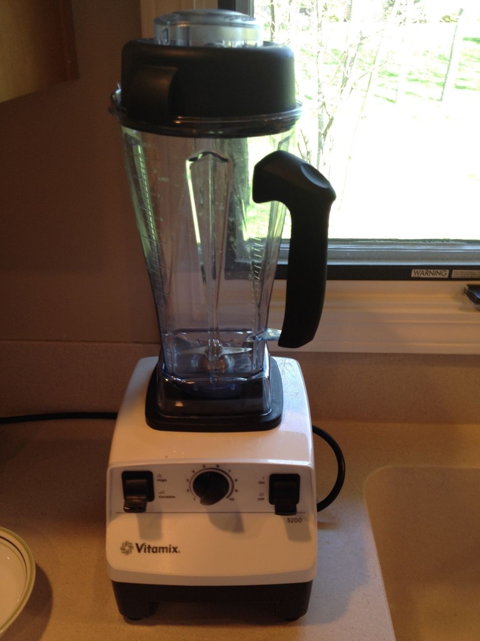 Get out your blender. I use a Vitamix.